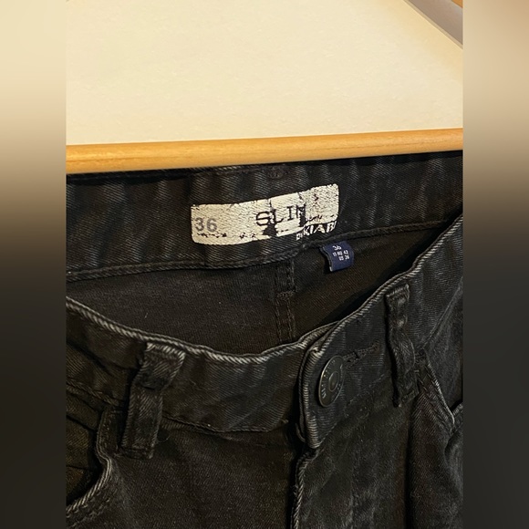 Black faded jeans - Picture 3 of 5